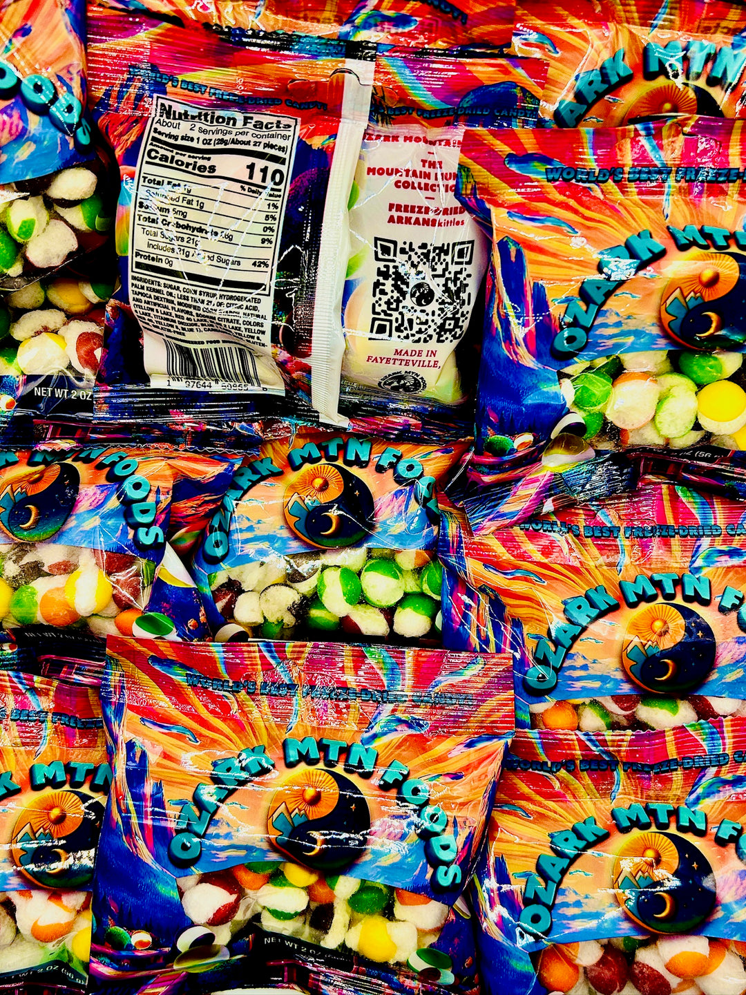 ARKANSkittles: Freeze-Dried Skittles in 2 oz Affordable Packs