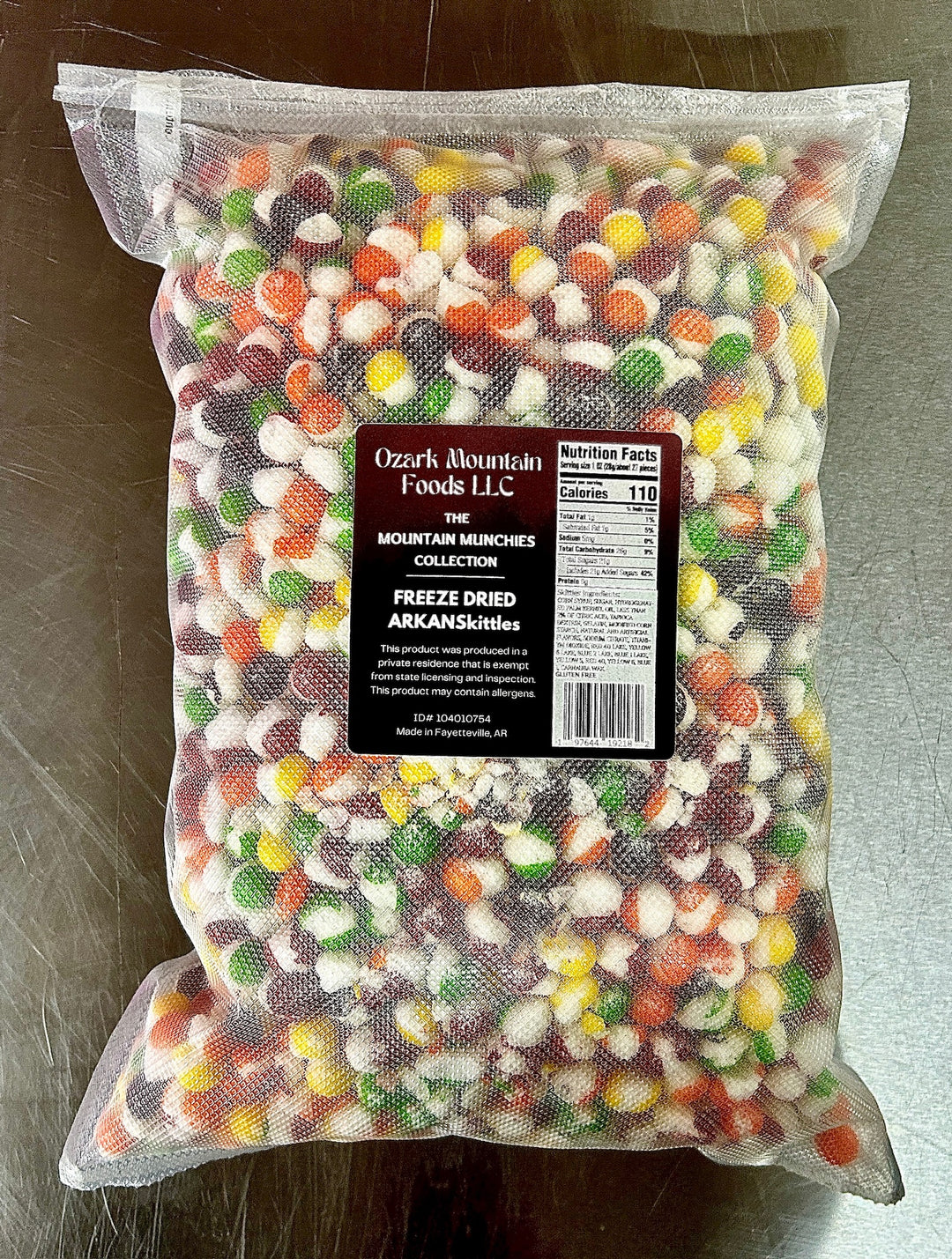 ARKANSkittles — 10 lb Bulk Freeze-Dried Candy