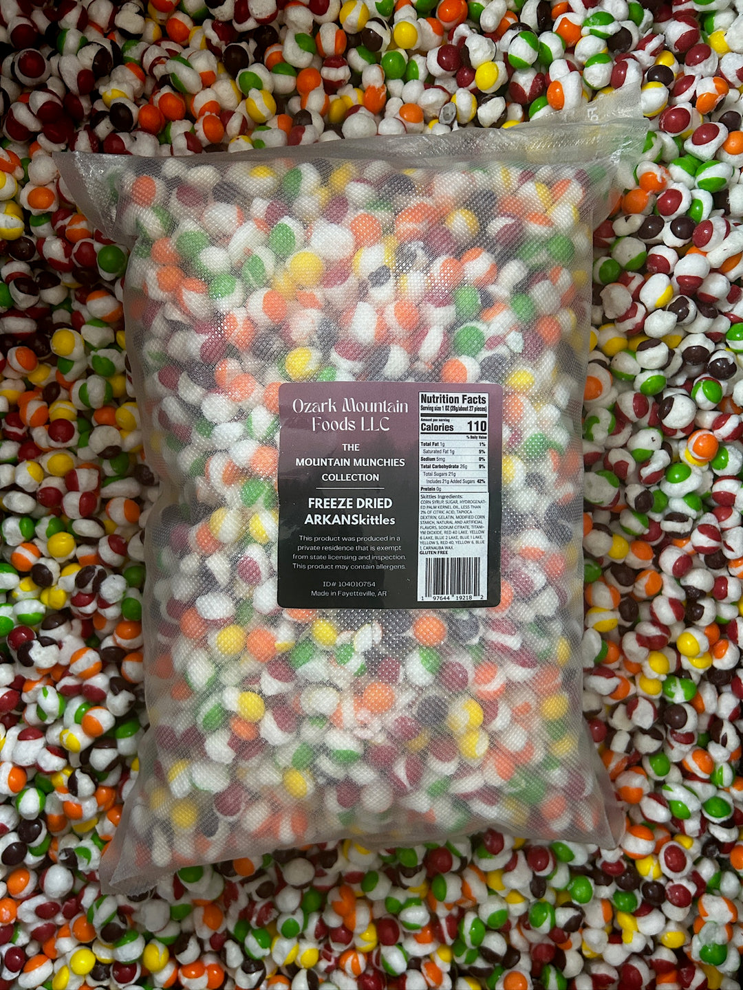 ARKANSkittles — 10 lb Bulk Freeze-Dried Candy