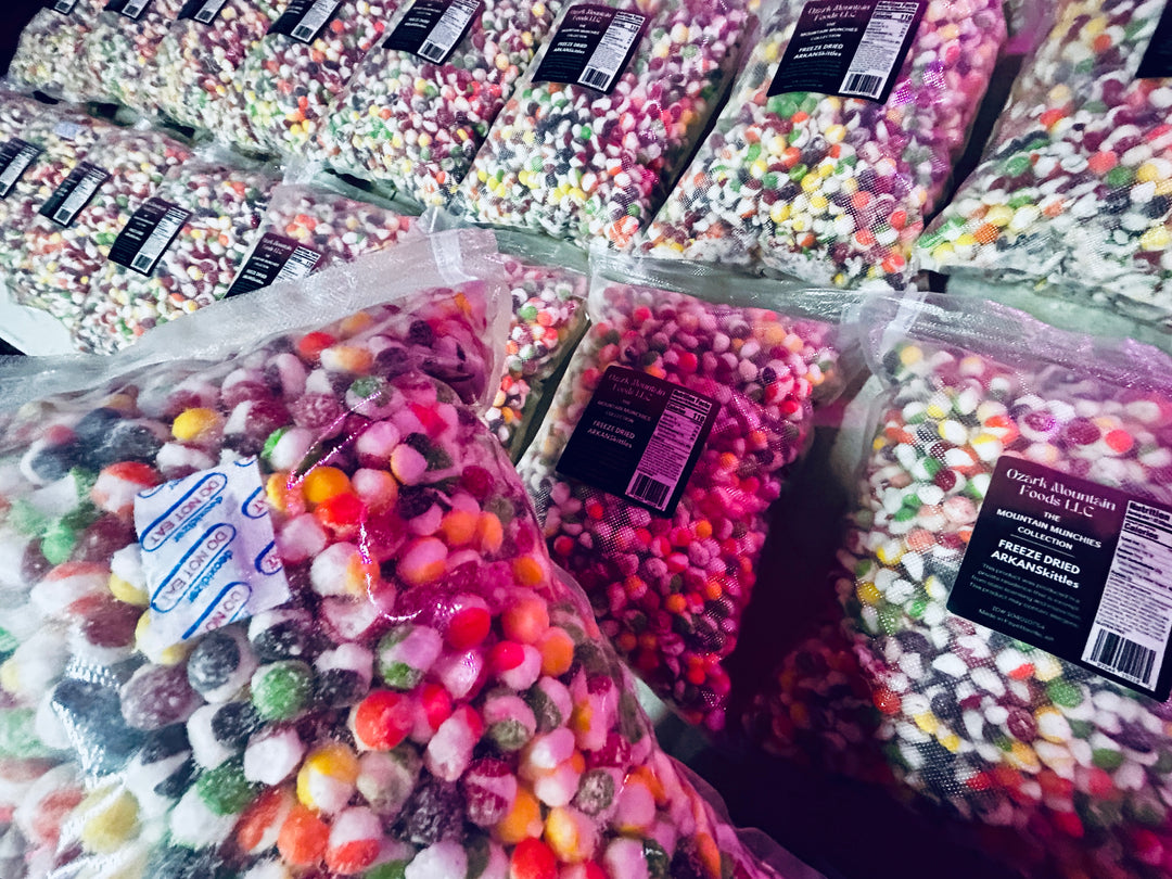 ARKANSkittles — 10 lb Bulk Freeze-Dried Candy